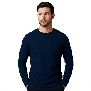 Sous-vêtement thermique à manches longues pour homme de haute qualité, avec logo personnalisé, fournisseur d'usine OEM, en mélange de coton respirant, vente en gros - Product Image 3
