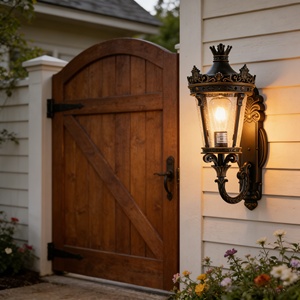 UL Certified High-quality Large Luxury <b>LED</b> Outdoor Wall Lamp 30 Inch Waterproof Aluminum Villa Corridor Garden Lamp - Product Image 5