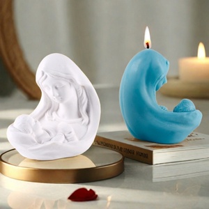 Molde de Silicona para Velas Aromáticas TangChu Baby in Arms, para Bautizo, Cumpleaños o Homenaje Familiar - Product Image 3