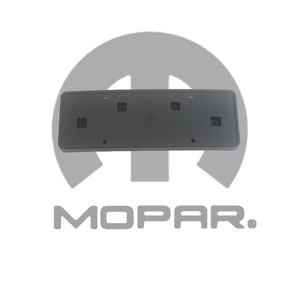 Support de plaque d'immatriculation pour Jeep Cherokee 2016, pince en plastique avant et arrière, distance entre les trous de 205 mm, numéro de pièce 55315679 - Product Image 2