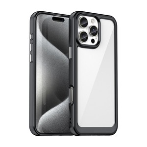<span class=keywords><strong>Cover</strong></span> rigida posteriore <span class=keywords><strong>trasparente</strong></span> Tpu Pc per <span class=keywords><strong>iPhone</strong></span> 15 14 13 12 11 Max custodia per telefono cellulare ibrido per <span class=keywords><strong>iPhone</strong></span> <span class=keywords><strong>trasparente</strong></span> 15mm paraurti - Product Image 1