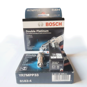 Candele d'Accensione Doppio Platino Saldate al Laser per Potenza e Prestazioni <span class=keywords><strong>Buci</strong></span> Busi per BOSCH YR7MPP33 8183-4 0242135509 Bujias - Product Image 4