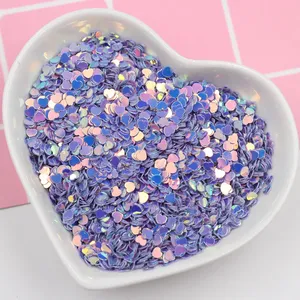 Lote de 50g de Lentejuelas Brillantes en Forma de Corazón de 3mm para Uñas, Costura, Accesorios de Ropa, Manualidades DIY, Decoración Festiva, Confeti - Product Image 6