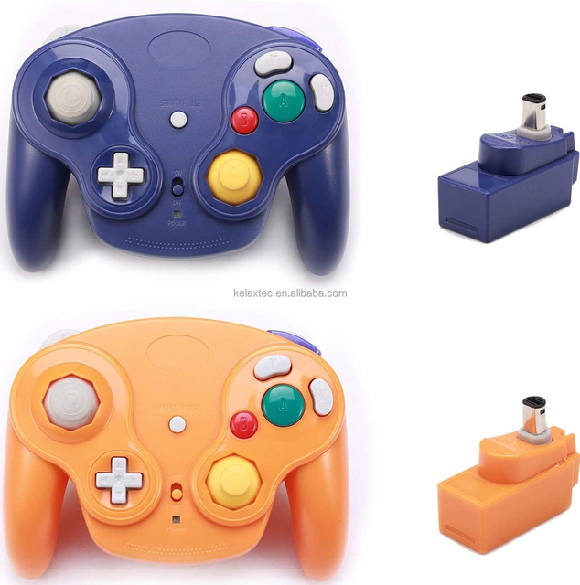 2.4G Wireless GamePad for Gamecubes Controller Handheld Joystick for Nintend NGC Game Controller
