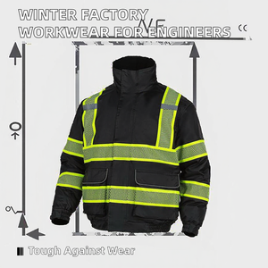 Camisa de Trabajo de Manga Larga con Logotipo Personalizado, Alta Visibilidad, Reflectante, para Construcción, Uniforme de Trabajo - Product Image 2