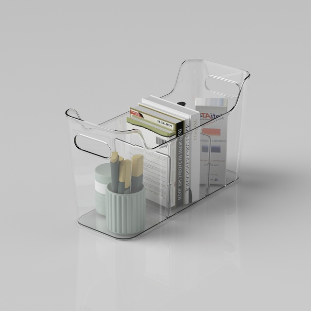 Eco Friendly clear Plastic BPA Free Display Kitchen Home Drawer Storage Bins Food Container Fridge Refrigerator Organizer Bins