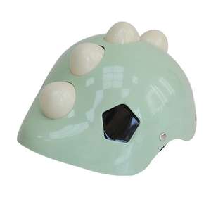 <span class=keywords><strong>Cascos</strong></span> infantiles de dibujos animados con temática de dinosaurios al por mayor para montar en bicicleta, <span class=keywords><strong>cascos</strong></span> de montar a precio barato para chico, bicicleta de equilibrio cruzado - Product Image 1