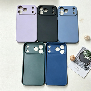 Coque de téléphone antichoc en TPU à texture mate de style minimaliste pour <span class=keywords><strong>iPhone</strong></span> 17 16 Pro Max Air, coque de protection pour <span class=keywords><strong>iPhone</strong></span> 15 14 <span class=keywords><strong>13</strong></span> 12 - Product Image 6