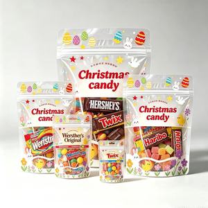 Sacchetti Stand-Up Rinforzati per Alimenti, Buste Personalizzate Riutilizzabili, Chiusura Ermetica, Resistenti all'Umidità, Varie Misure per Snack e Caramelle - Product Image 2