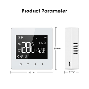 Thermostat intelligent WiFi <span class=keywords><strong>sans</strong></span> <span class=keywords><strong>fil</strong></span> Avatto WT198 programmable pour chaudière électrique et à <span class=keywords><strong>gaz</strong></span> - Product Image 6