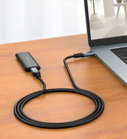 Cable USB4 Tipo C a Tipo C de Función Completa, Transferencia de Datos de 40 Gbps, Carga Rápida PD de 240 W, Cable de Pantalla de Video de 8K a 60 Hz