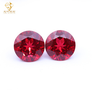 1CT 2ct 5ct GRC chứng nhận phòng thí nghiệm tạo ra <span class=keywords><strong>Ruby</strong></span> Sapphire Stones Phòng thí nghiệm phát triển Pigeon máu đỏ <span class=keywords><strong>Ruby</strong></span> Sapphire Vòng rực rỡ cắt 0.5ct - Product Image 1