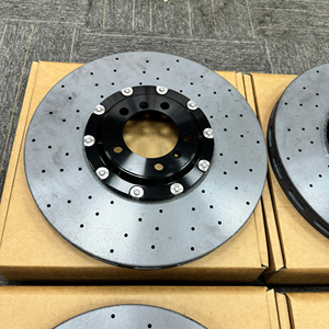 Disco de Freno de Cerámica de Carbono Personalizado de Fábrica, Rotor de Freno Flotante para Porsche Panamera <span class=keywords><strong>Tycan</strong></span> 9Y0615601A - Product Image 1