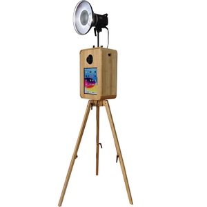 Nouvel arrivage Photomaton de style bois Cabine photo vintage en bois Cabine photo ipad Dslr - Product Image 3