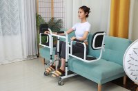 Chaise de transfert hydraulique manuelle la plus vendue, lève-malade pour la maison avec commode