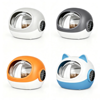 Distributeur de nourriture pour animaux de compagnie RFID OEM avec collier, en ABS, capteur de porte, enregistrement vocal, microchip, pour chat et chien