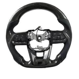 Volante de Fibra de Carbono Real Modificado para Toyota Corolla LC200 LC79 LC300 Hilux Fortuner Land Cruiser <span class=keywords><strong>GR</strong></span> - Product Image 1