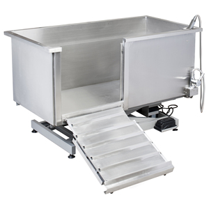 Baignoire pour animaux de compagnie à levage électrique en acier inoxydable LT-1605 baignoire de toilettage pour douche de chien et de chat avec une <span class=keywords><strong>porte</strong></span> vente d'usine - Product Image 2