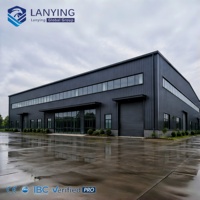 Nave Industrial Prefabricada de Acero, Estructura Metálica, Taller, Fábrica, Diseño Duradero con Certificación CE