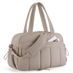 Trousse de Toilette Portable Légère à Grande Ouverture, Sac de Rangement Moelleux pour Maquillage et Essentiels de Voyage, Sac de Sport, Commande Mixte en Gros Prête à Expédier - Product Image 2