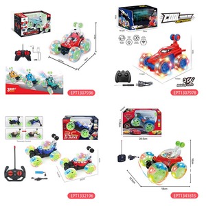 Ept 2,4G RC Dumper Coches de control remoto Juguete con efecto LED 360 ° Rolling <span class=keywords><strong>Twister</strong></span> Flip Truck <span class=keywords><strong>Stunt</strong></span> Vehicle Toys - Product Image 3