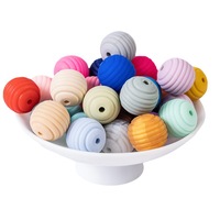 2025 Offre Spéciale 15mm perles de Silicone en spirale perles d'espacement en vrac perles de Silicone filetées pour stylo fabrication de bijoux accessoires de bricolage