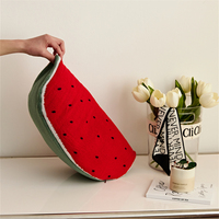 Coussin décoratif tricoté en forme de fruit pour canapé et chaise