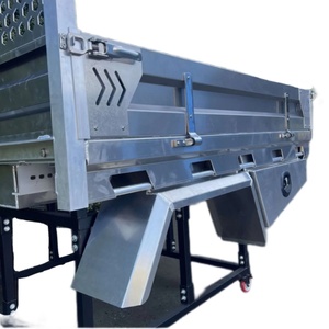 Factory Supply 1800mm Aluminum Dual Ute <b>Tray</b> with Headboard Alloy Portable and Waterproof for Outdoor Use - Product Image 5