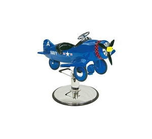 Sedia da parrucchiere per bambini in altezza regolabile divertente Design cartone animato materiale in legno sintetico struttura stabile uso da barbiere - Product Image 6