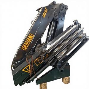 รถเครนติดรถบรรทุกแบบแขนยืดหดได้ 10 ตัน ราคาถูกจากโรงงานจีน - Product Image 1