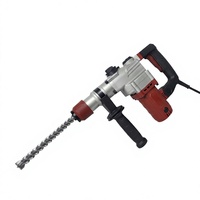 Marteau perforateur électrique rotatif à double usage, quatre fonctions, 26 embouts, pour démolition, dégrossissage mural, rainurage et mélange