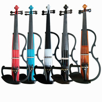 Handmade Electronic Violin High Quality Jujube Wood High End Electric Violin China Wholesale