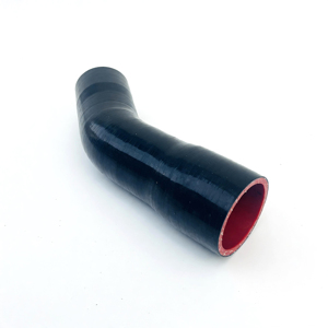 Tubo Flessibile in Silicone per Radiatore Auto Resistente al Calore, 2.5 Pollici, Nero/Blu, Dritto o Gomito a 45/90 Gradi, Rivestito in Tessuto, Tagliabile - Product Image 5