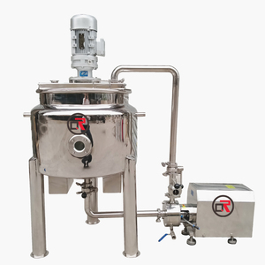 1000 5000 litre agitation alcool boisson beurre Machine monocouche stockage chimique jus de fruit chemisé liquide réservoir de mélange - Product Image 6