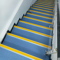 Profilé de nez de marche en aluminium PVC pour carrelage céramique, bande décorative moderne en métal, accessoires de revêtement de sol, directement de l'usine