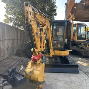 Mini-excavatrice sur chenilles Caterpillar 303.5E d'occasion de 3,5 tonnes avec moteur et boîte de vitesses d'origine du Japon, matériel compact - Product Image 3