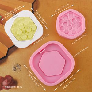 DIY Car Air Freshener Mold Rose Flower Silicone Mold For Aromatherapy Craft Making Valentinest Day Gift - Product Image 3