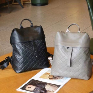 AndoBag <b>Backpack</b> <b>for</b> Women Genuine Cow Leather Large Capacity Fashion Underarm Shoulder Bag Zipper <b>Ladies</b> Handbag 8550 - Product Image 6