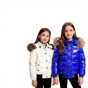 Luxury Kids Padded Jacket Unisex 2-11 Years Casual Hooded Warm Winter <b>Coat</b> 90% <b>Duck</b> <b>Down</b> Windproof Breathable - Product Image 1