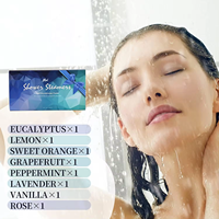 Bombes de bain aromatiques naturelles à marque privée avec huiles essentielles pour le soulagement du stress