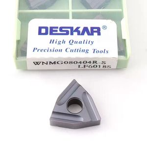 Per DESKAR su misura supporto OEM TNMG160408-MA-TF618 <span class=keywords><strong>CNC</strong></span> tornio taglio affilato lama in acciaio temprato forma quadrata PVD - Product Image 2