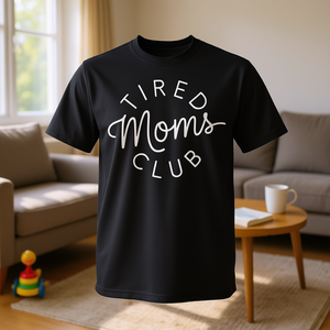 T-shirt del Club delle Mamme Affaticate per la Festa della Mamma - Product Image 3