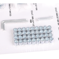 Kit de vis pour cloisons sèches à tarauder auto-perceuses personnalisées Vis pour métal inoxydable et bois Vis personnalisées pour installation de lit en bois