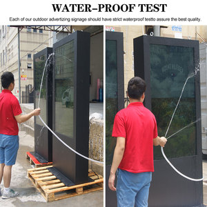 Kiosco Publicitario con Pantalla Táctil Capacitiva para Exteriores, Resistente al Agua IP55, de 43, 49, 55 y 65 Pulgadas, Señalización <span class=keywords><strong>Digital</strong></span> LCD, Tótem <span class=keywords><strong>Digital</strong></span> - Product Image 5