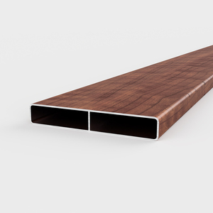 Poste de valla de aluminio Postes de perfil de aluminio Listón y placa base Cercado Cubierta de pista en T Tira de sable Poste de valla de aluminio 4x4 - Product Image 2