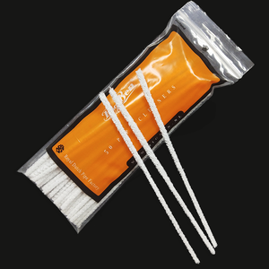 Limpiador de Pipas Clásico de 15 cm (<span class=keywords><strong>6</strong></span> Pulgadas) Marca <span class=keywords><strong>JW</strong></span>, Modelo <span class=keywords><strong>JW</strong></span>-015, con Cerdas Rojas/Blancas, Accesorios para Limpieza de Tabaco - Product Image 3
