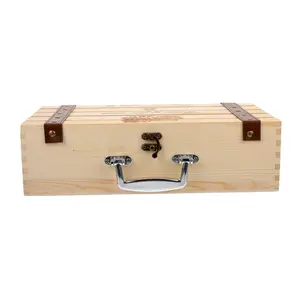 Заводские оптовые и индивидуальные различные стили деревянных коробок для хранения вина, одинарные и двойные деревянные подарочные коробки для вина