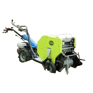 Machine à emballer le foin et la paille polyvalente, mini-pressoir à foin pour tracteur, presse à foin ronde pour l'herbe - Product Image 3