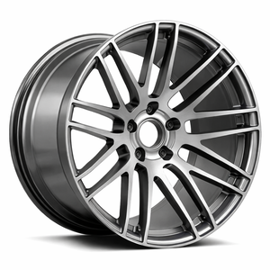 Jantes en alliage d'aluminium noir de 22 pouces 5x130 ET45 pour <span class=keywords><strong>Porsche</strong></span> Cayenne/<span class=keywords><strong>Macan</strong></span> modifiée - Product Image 1