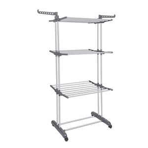 <span class=keywords><strong>Tendedero</strong></span> Plegable de 3 Niveles Ajustable para Ropa, Colgador de Ropa, <span class=keywords><strong>Tendedero</strong></span> de Lavandería - Product Image 5